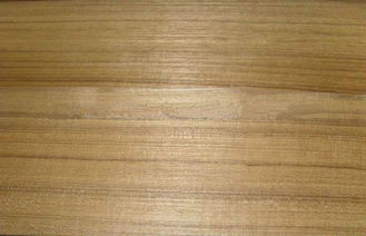Teakholz-Gelb geschnittenes Furnier-Blatt natürliche 0.5mm für den Fußboden