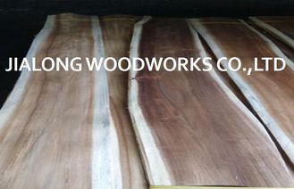 Rötlich braunes geschnittenes Furnier-Blattschnitt-Akazien-Furnierholz-Blatt des Sperrholzes und des Bodenbelags