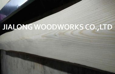 Tür Ash Natural Flexible Wood Veneer bedeckt Stärke des Kronen-Schnitt-Gummiband-0.45mm