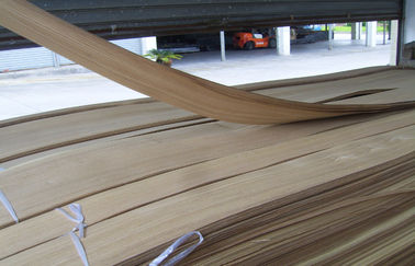 Furnierholz-Sperrholz bedeckt Viertelschnitt furniert natürliche Stärke Browns 0.5mm