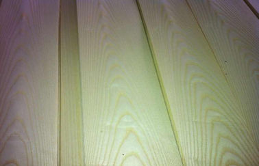 Tür Ash Natural Flexible Wood Veneer bedeckt Stärke des Kronen-Schnitt-Gummiband-0.45mm