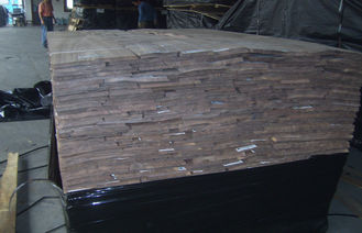 Krone geschnittenes schwarze Walnuss-Furnierholz, natürliche hölzerne Furniere