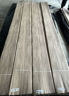 Natürliche amerikanische Walnussquarter Cut Veneer-Blatt mit 0,2 mm Dicke für Sperrholz
