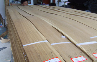 Natürliches Brown geschnittenes Furnier-Blatt, Russland-Aschfurnierholz 0.5mm für Tür
