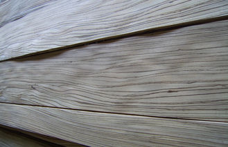Umweltfreundliches geschnittenes Furnier-Blatt natürliches Brown Zebrano mit geschnittenen Schnitt-Techniken