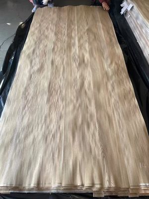 Natürlich geschnitten Braun Elm Crown Cut Matching Veneer Sheet für Sperrholz